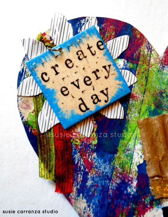 art badge for The Studio (FB); create every day