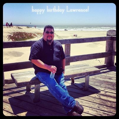 happy birthday to my husband, Lawrence