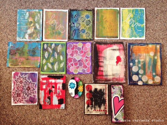 paintings 16-30 of 30 paintings in 30 days challenge