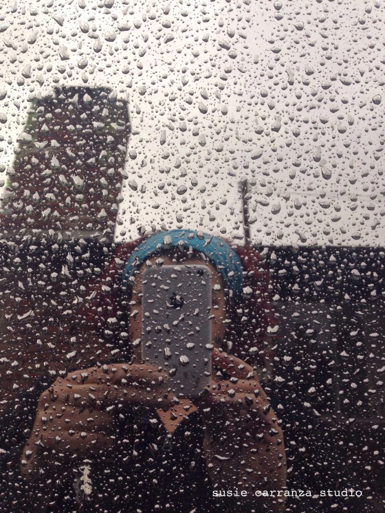 rain selfie! (sort of...)