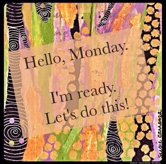 My Monday post in Instagram & my Facebook business page...