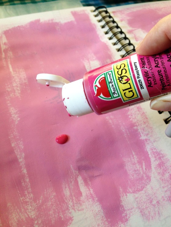 layering on the pinks...