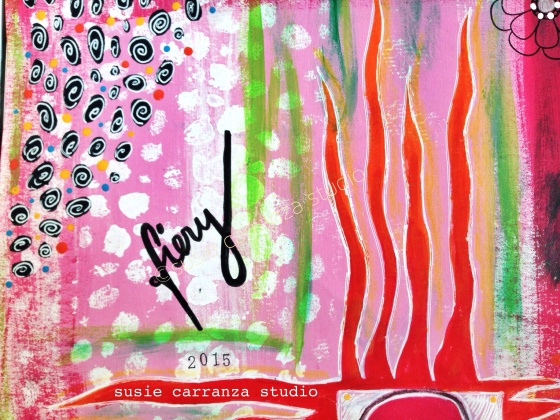 "fiery" close up - susie carranza studio