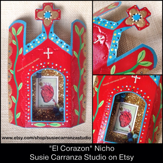 El Corazon Nicho by Susie Carranza Studio on Etsy