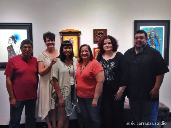 Jose Armas, Emily Costello, Theresa Armas, Annette Armas, myself, and Lawrence