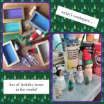 Today's workspace: holiday dioramas in the works! - susie carranza studio