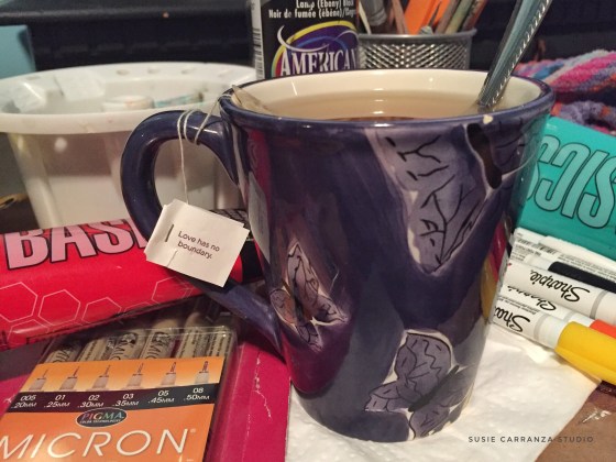 lessons from a tea bag - susie carranza studio