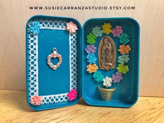 Virgen de Guadalupe nicho by Susie Carranza Studio 